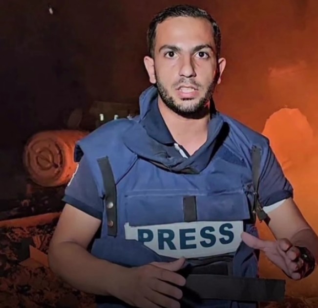 Jurnalis Al-Jazeera Anas Al Sharif menjadi korban kebiadaban agresi zionis militer Israel. Dirinya gugur saat tenda yang ditidurinya dibom oleh Israel. [Instagram]